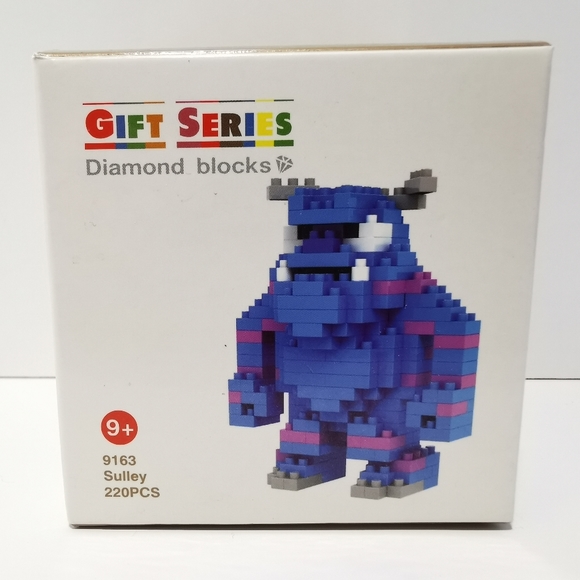 LOZ | Gift Series Diamond Blocks Collectible - Monsters Inc. Sulley (NEW) - Picture 1 of 5